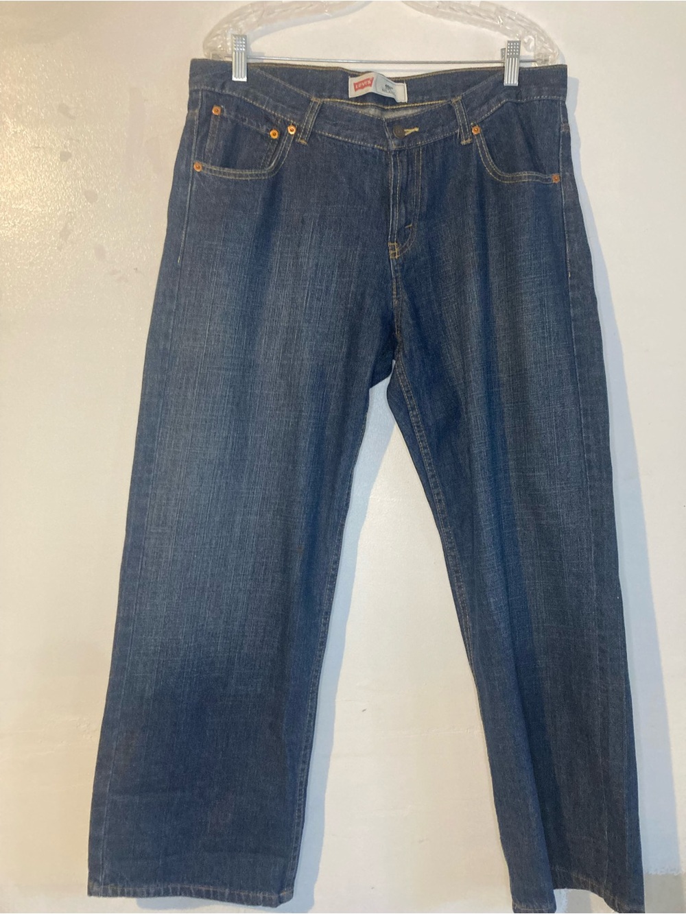 Levi's Women Indigo Relaxed Straight Jeans